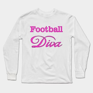 Football Diva Long Sleeve T-Shirt